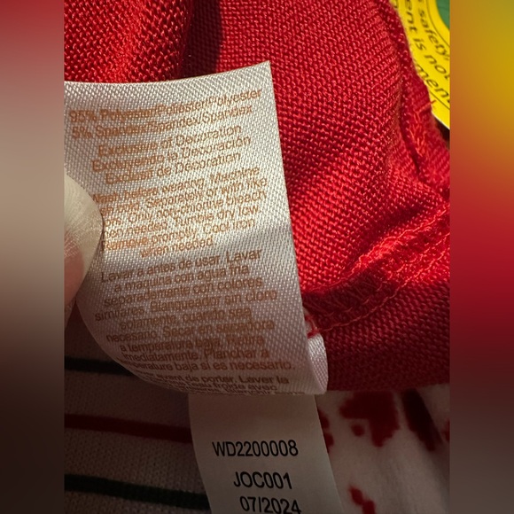 Carter's Goodnight Llama Pajama Set Unisex 18M Red Merry & Bright - Picture 6 of 6